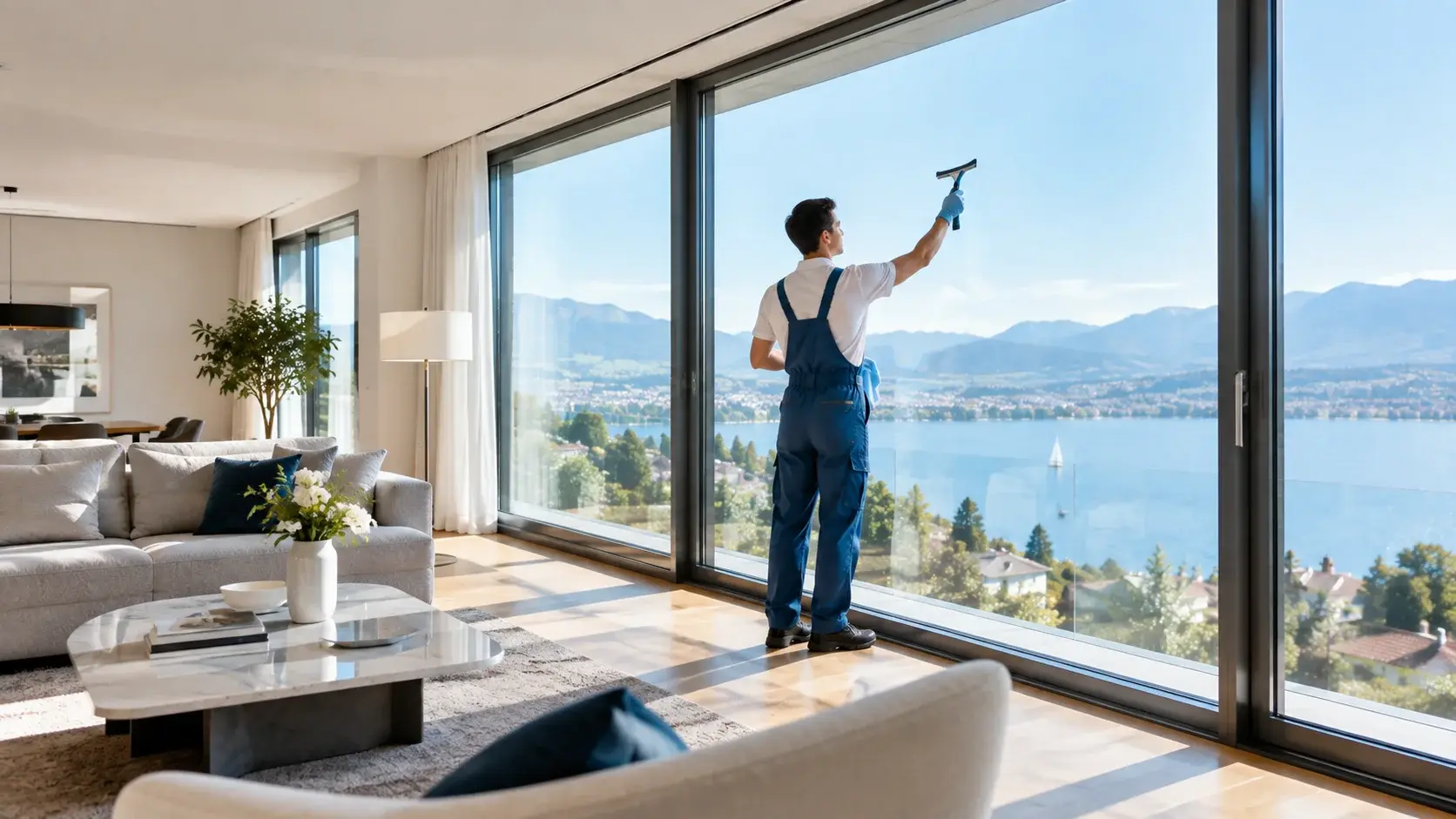 Professional cleaning services in Thalwil Gold Coast apartment