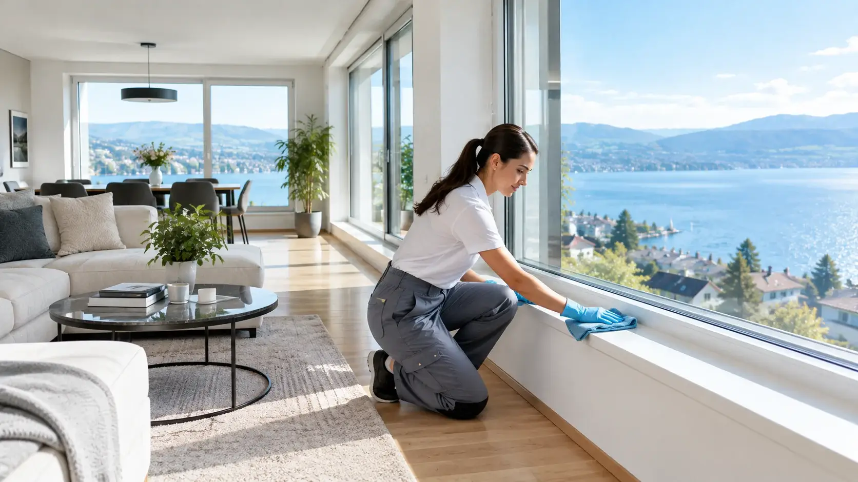 Seasonal deep cleaning in Wädenswil near Lake Zürich